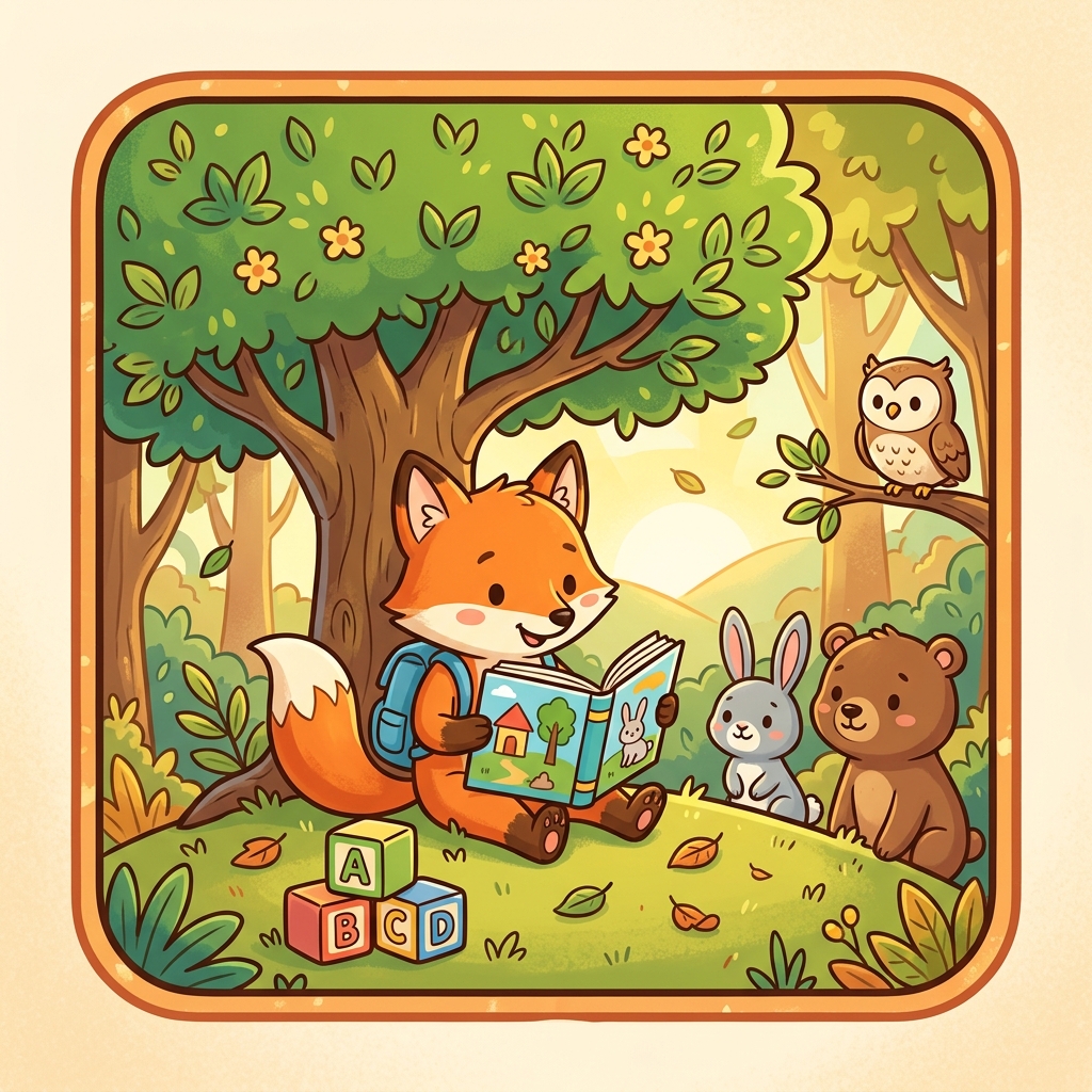The Little Fox Who Loved English
