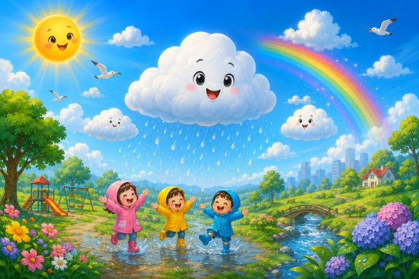 🌤️ The Little Cloud’s Adventure ☁️
